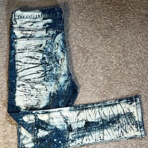 Mens Lion Dynasty Slim Size 40 Jeans Pants